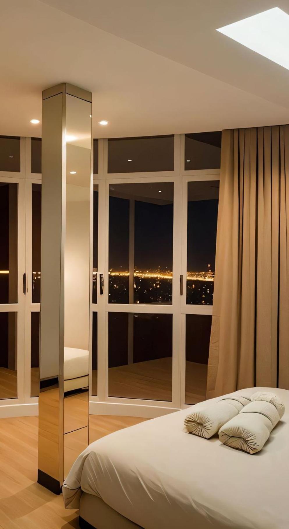 Amazing Appartement " Avec Climatisation " Au Centre Ville En Face Hilton & Gare Train De Tgv De Tanger 2N Tangier Exterior photo